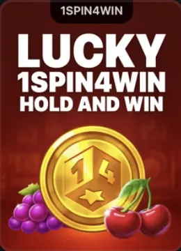 Lucky 1spin4win Hold And Win — lobby artwork